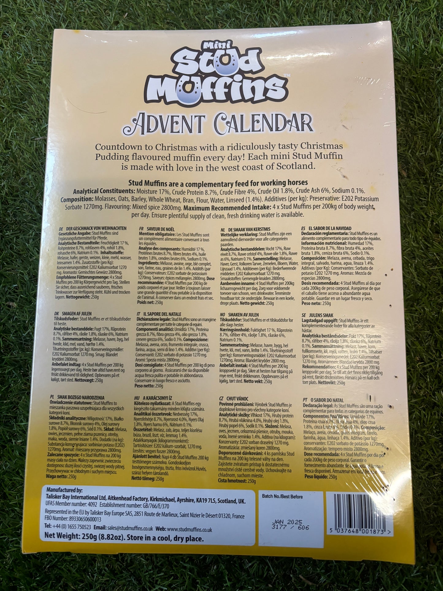 New stud muffin advent calendar 🤍