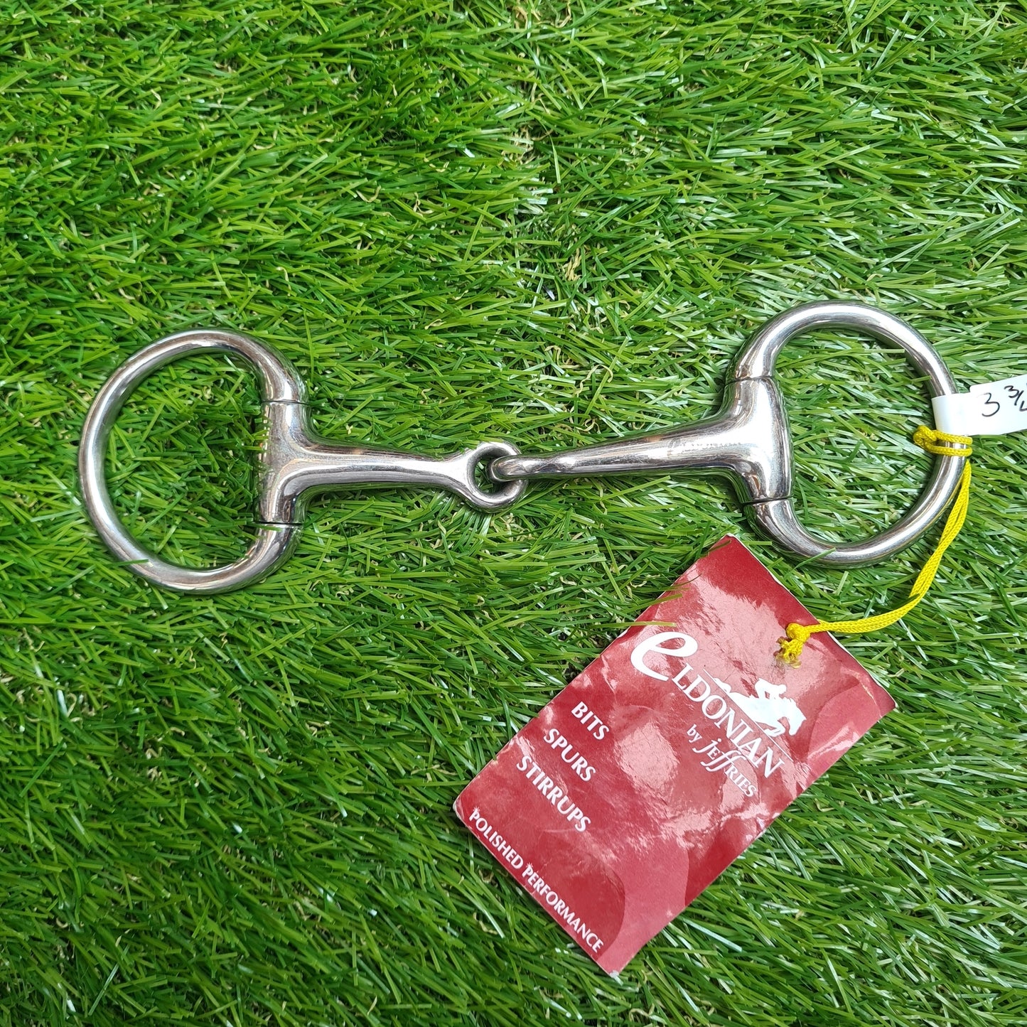 New 3 3/4" Eggbutt Snaffle bit
