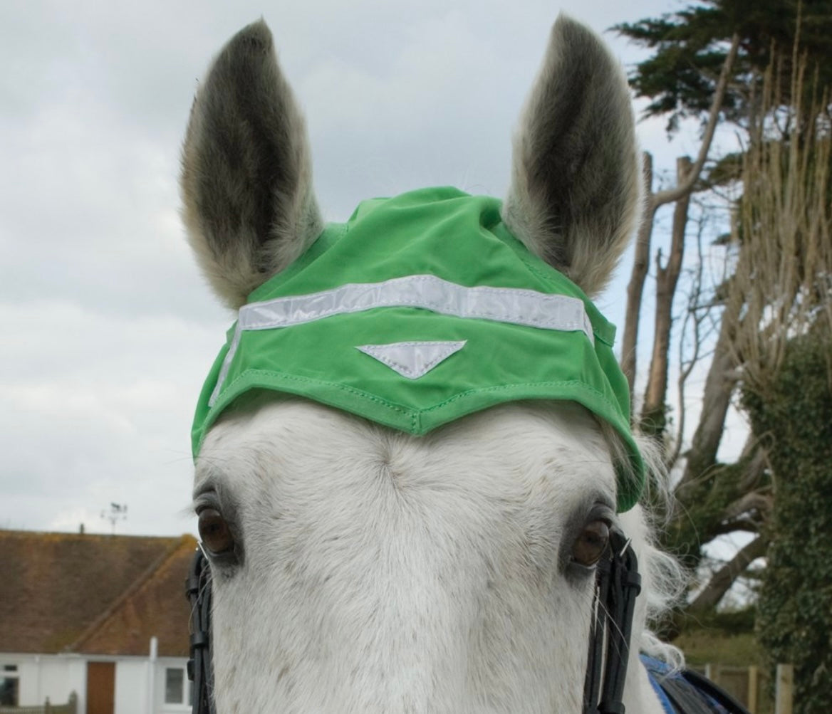 Green Lycra horzhats reflective❣️