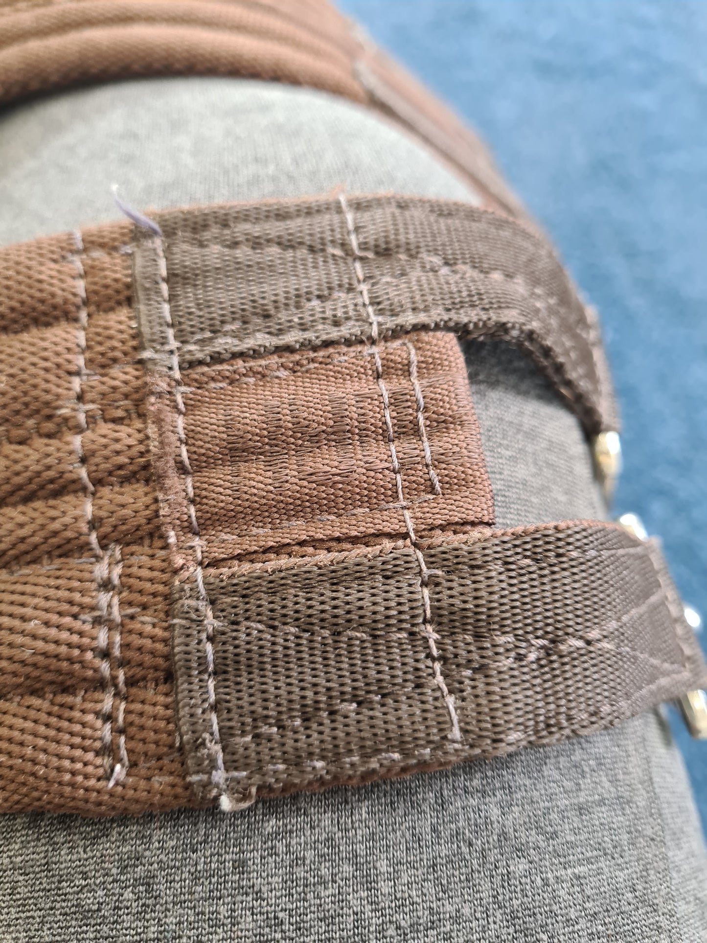 52" cotton girth brown