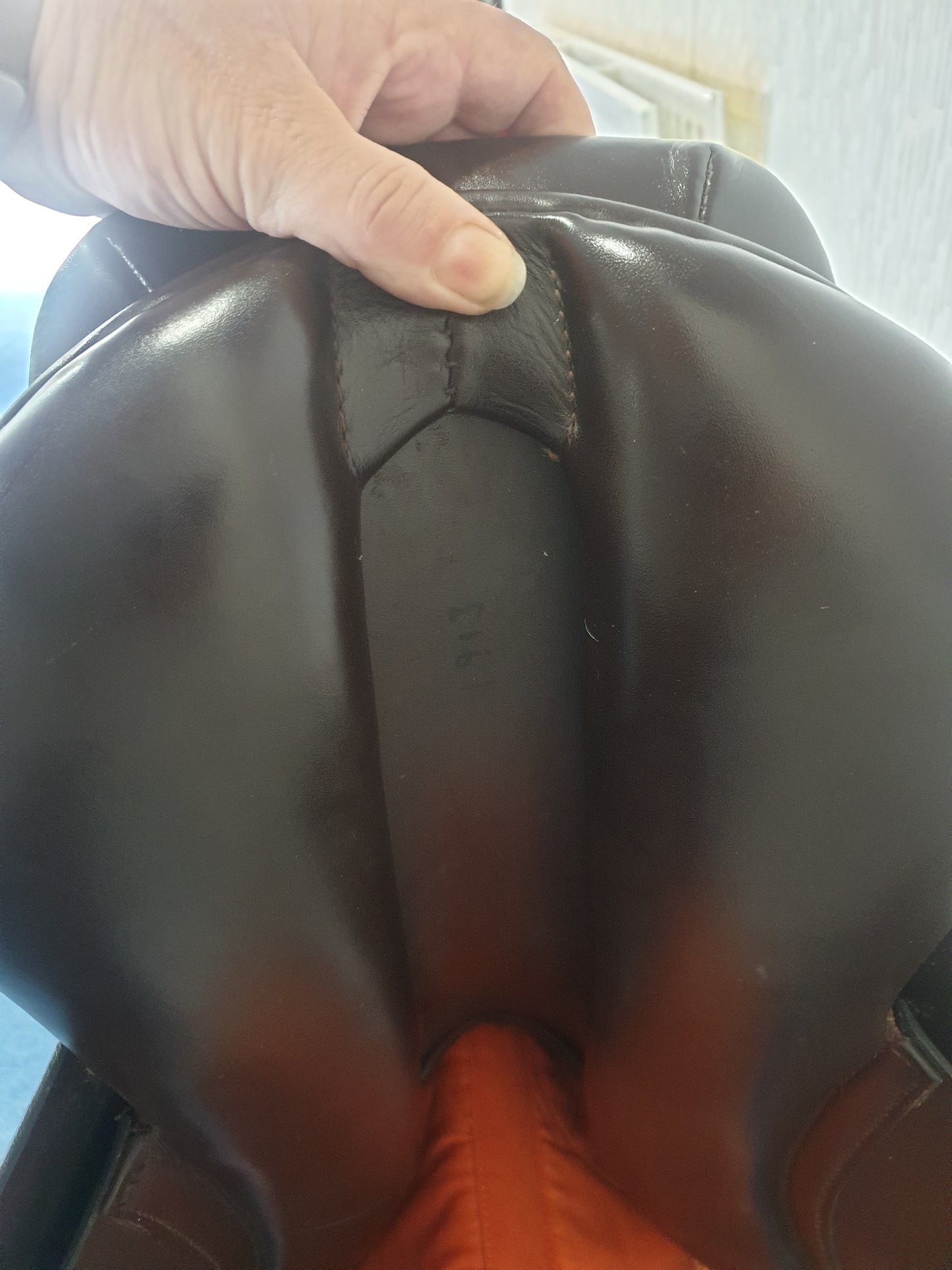 17" Barnsby brown Working Hunter saddle Medium Wide fit