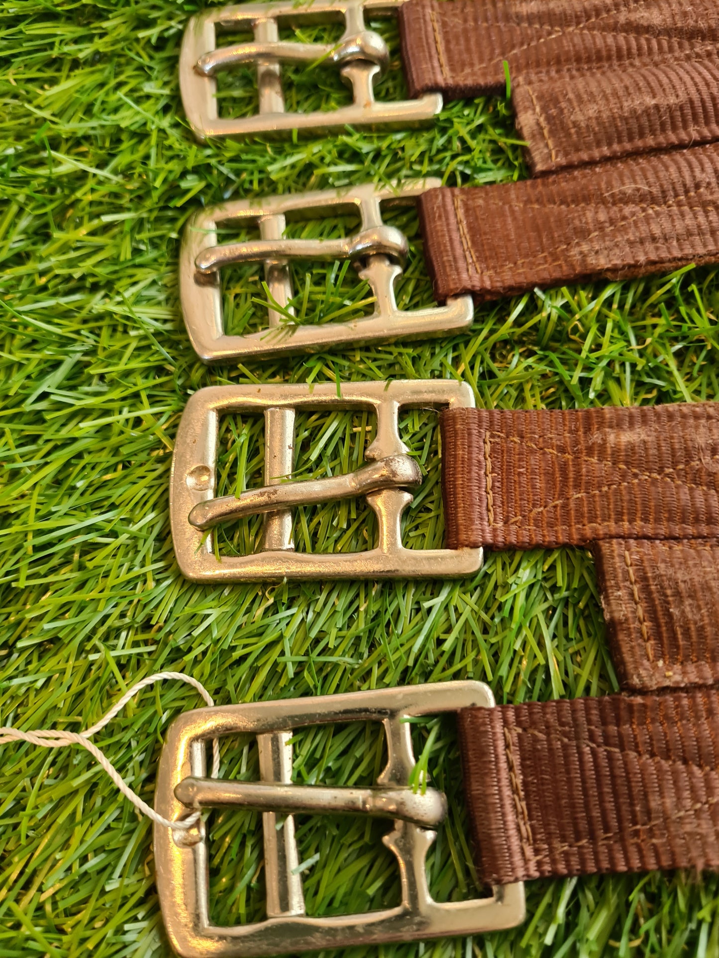 Cottage craft 54" girth brown leather cotton ❤️