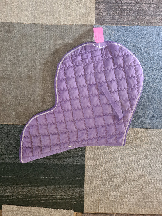 Full size cottage craft purple numnah