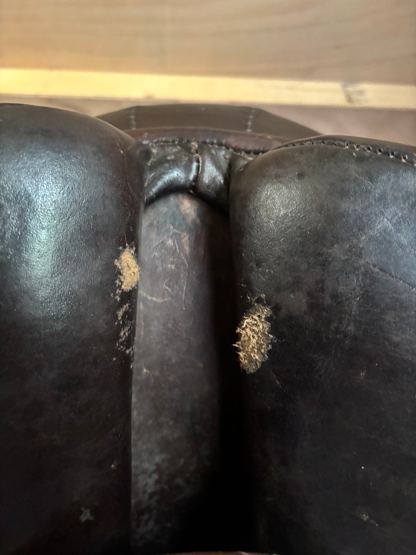 17” Gfs fieldhouse brown leather M/W saddle