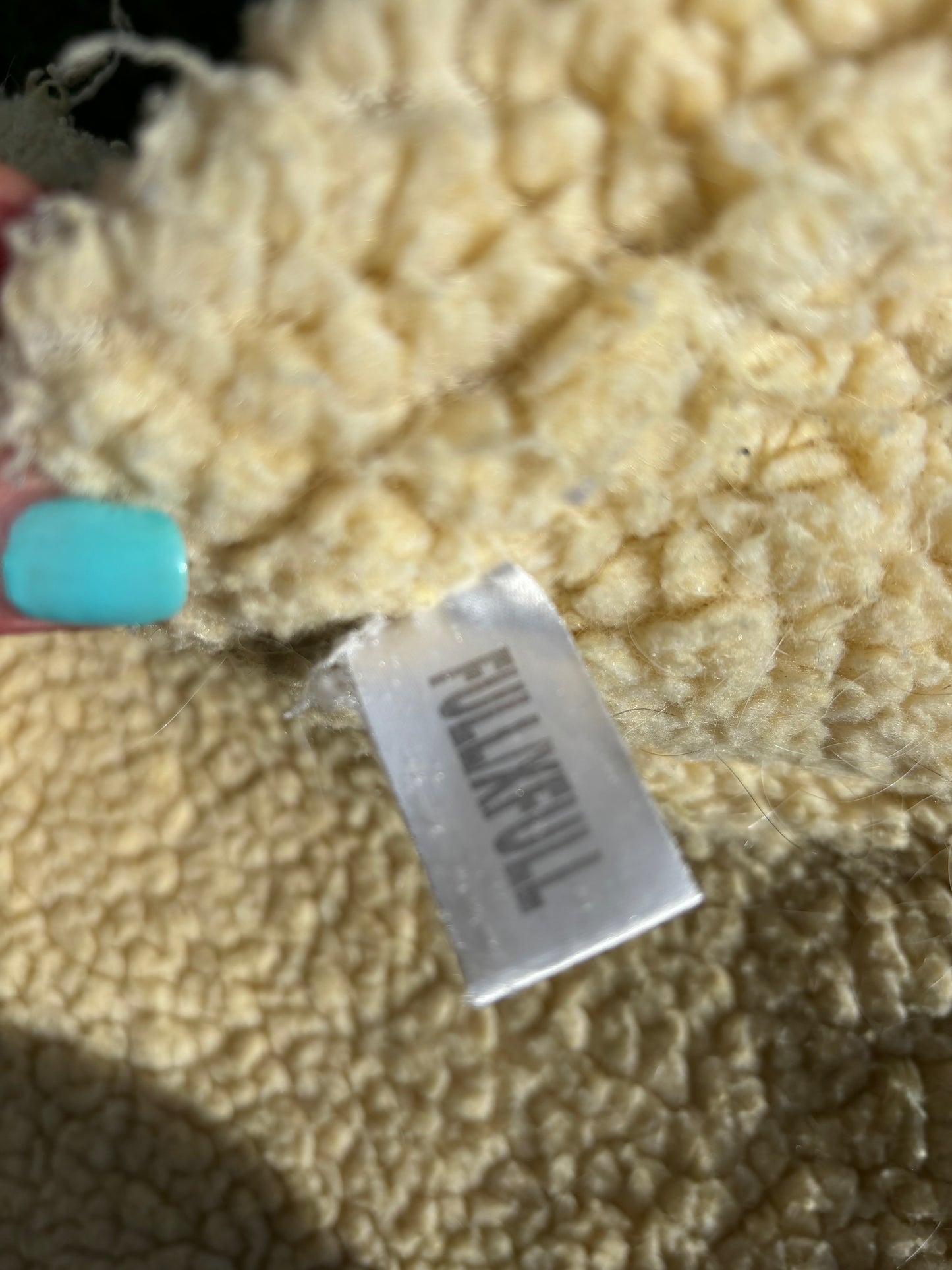 Caramel fleece lined numnah F/XF ❤️