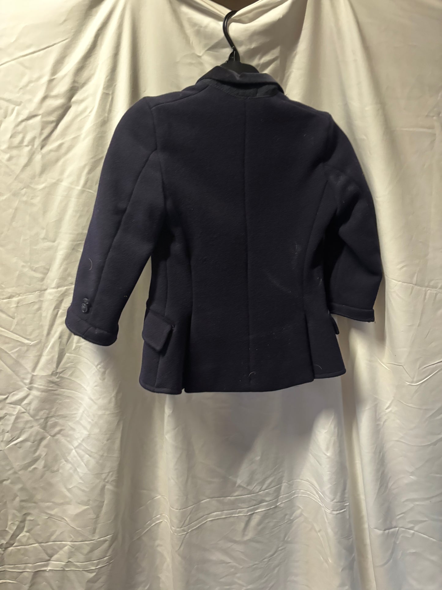 Pretty ponies navy children’s wool jacket size 28 ❣️