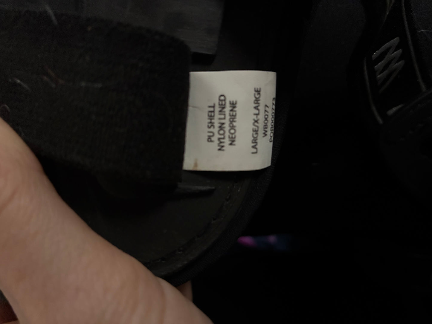 Black wolf wear Fetlock boots full - x full ❤️