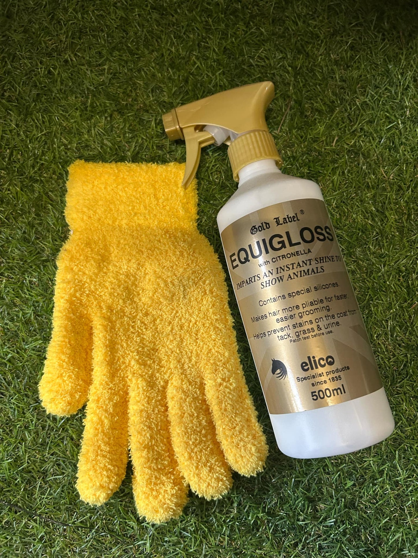 Equigloss and shine mitt set❣️