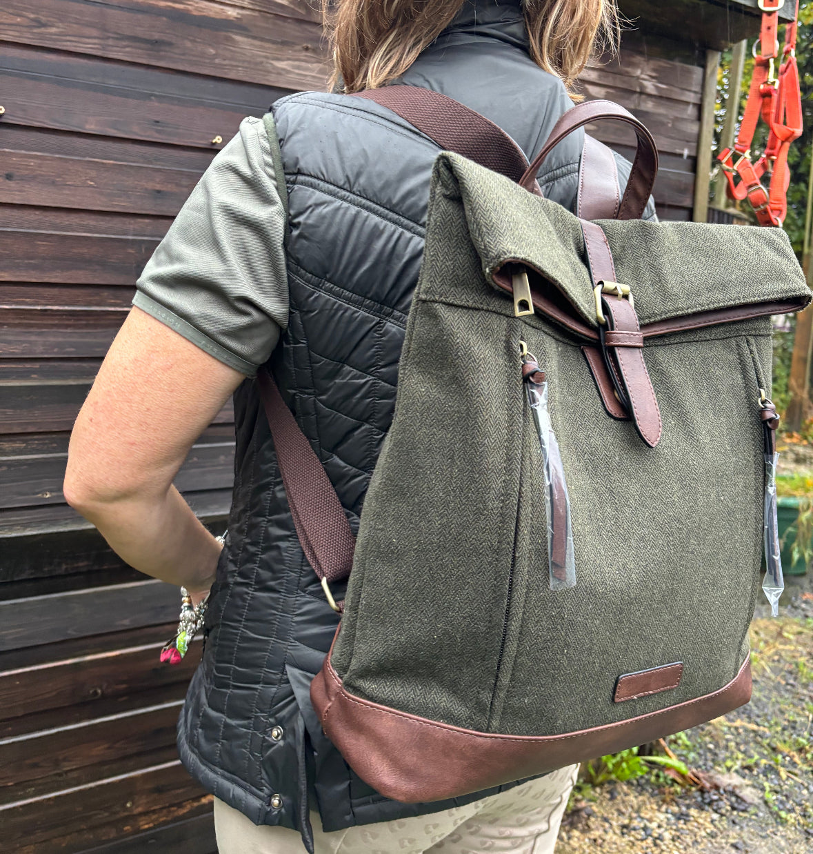 NEW Country Style Tweed Backpack ❤