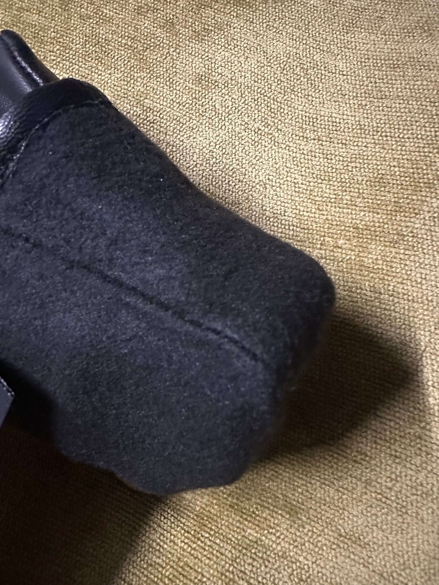 Country Equestrian fleece lined genuine leather gloves