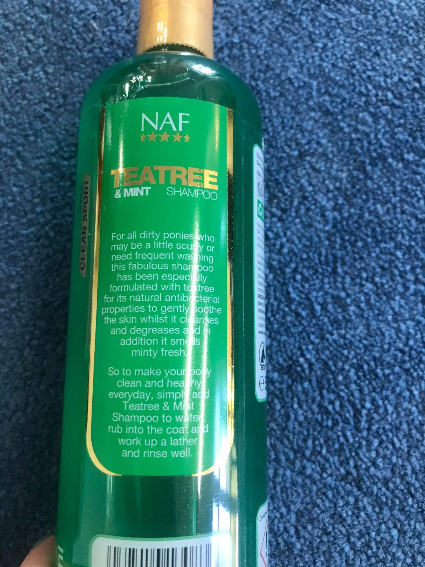 NAF teatree and mint shampoo 500ml