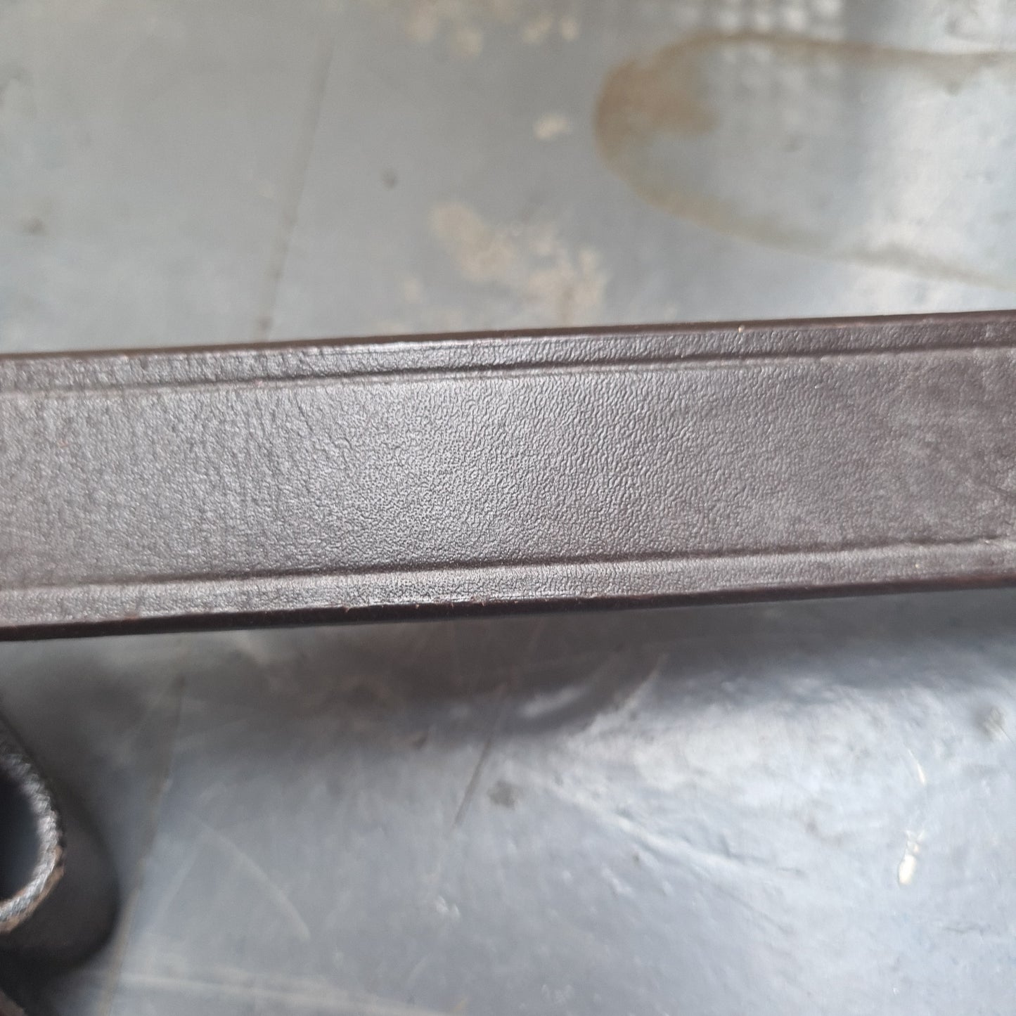 New hunter style browband brown leather FREE POSTAGE