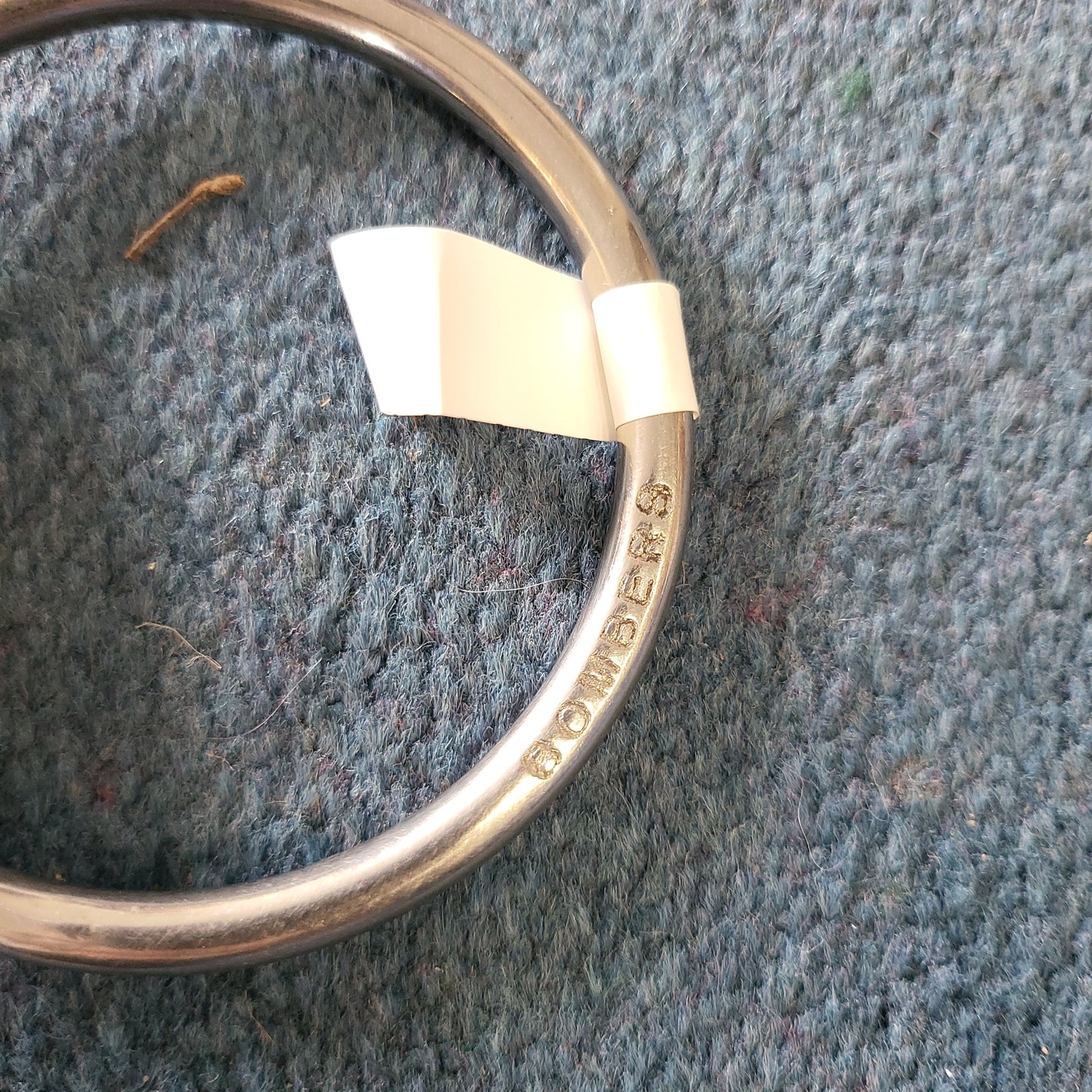 Blue bomber happy tongue bit