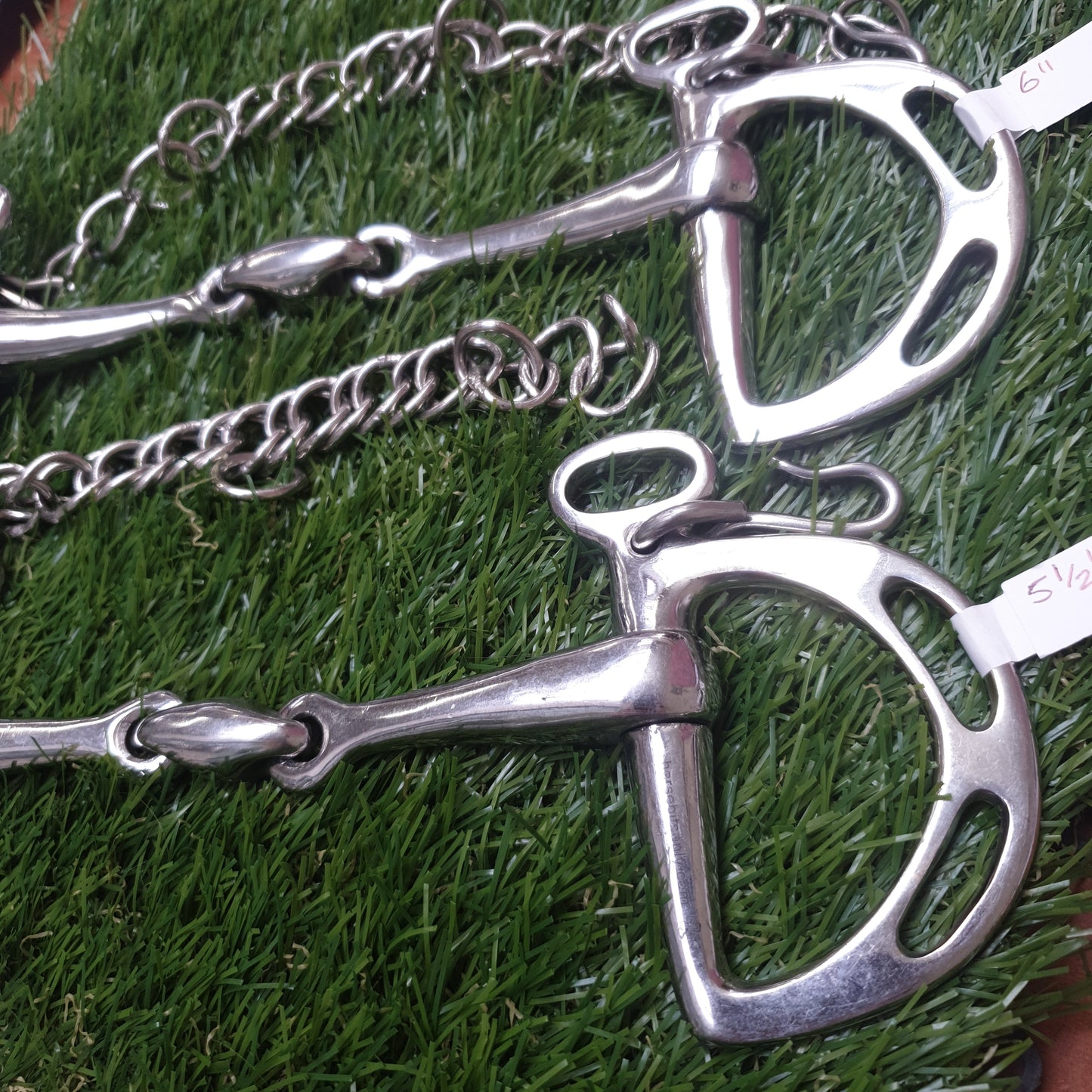 Kimberwick Bit with Slotted Cheeks and Lozenge