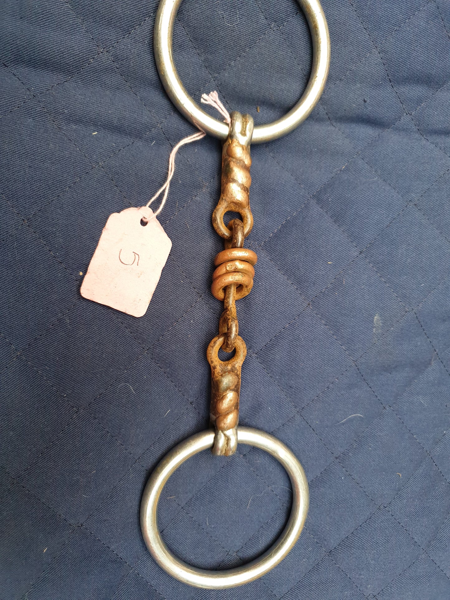 5" Sweet Iron, Loose Ring, Copper Rollers Bit