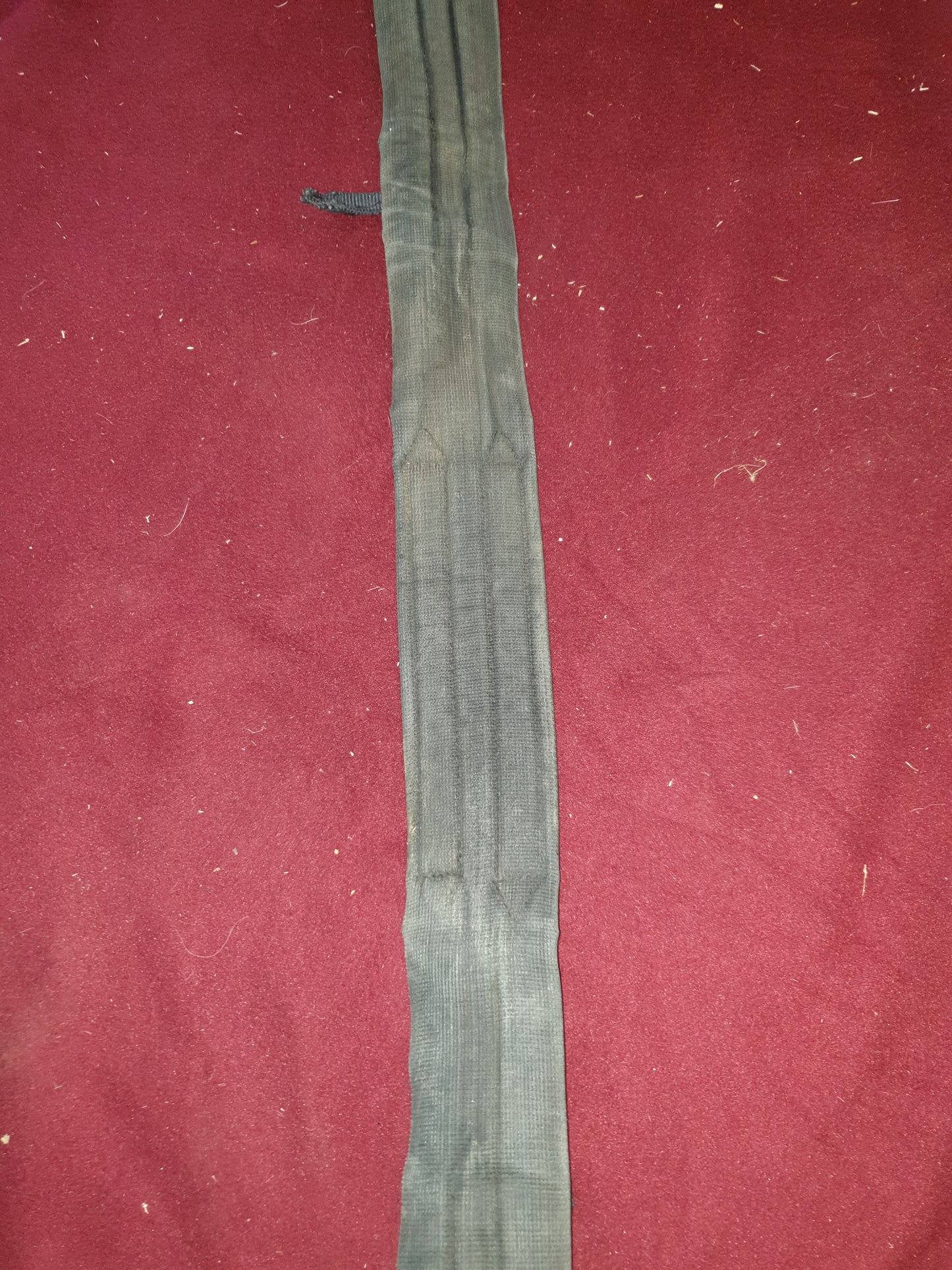 Used Cottage Craft 44" black cotton girth