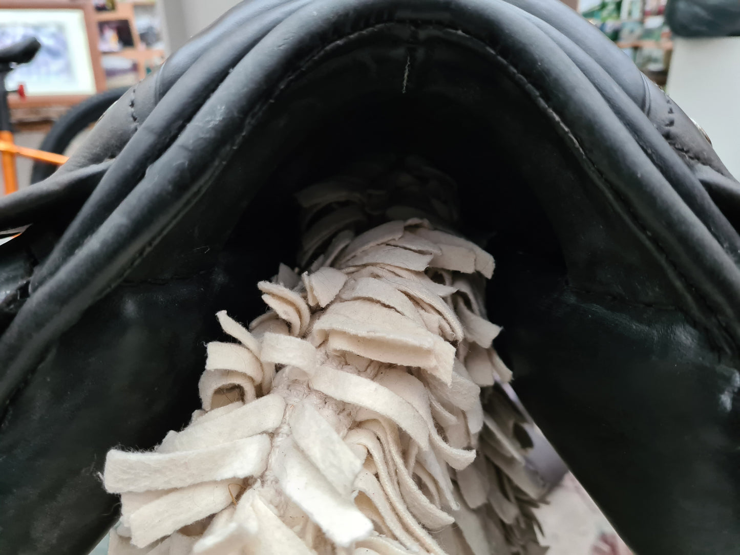 Kes English leather 17.5" Working hunter wide fit ✅*