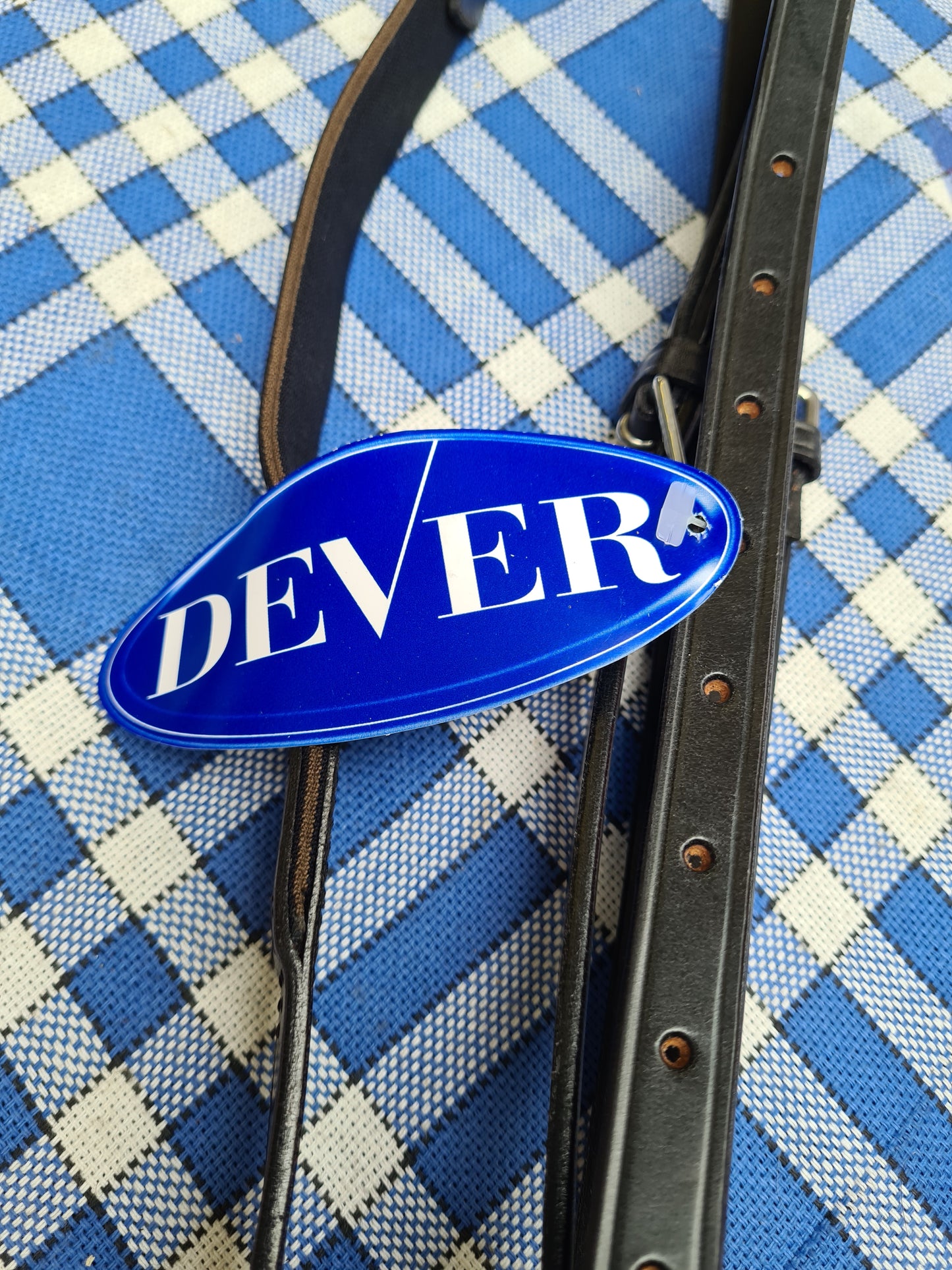 Dever English leather standing Martigales with elastic Cob/full adjustable FREE POSTAGE *