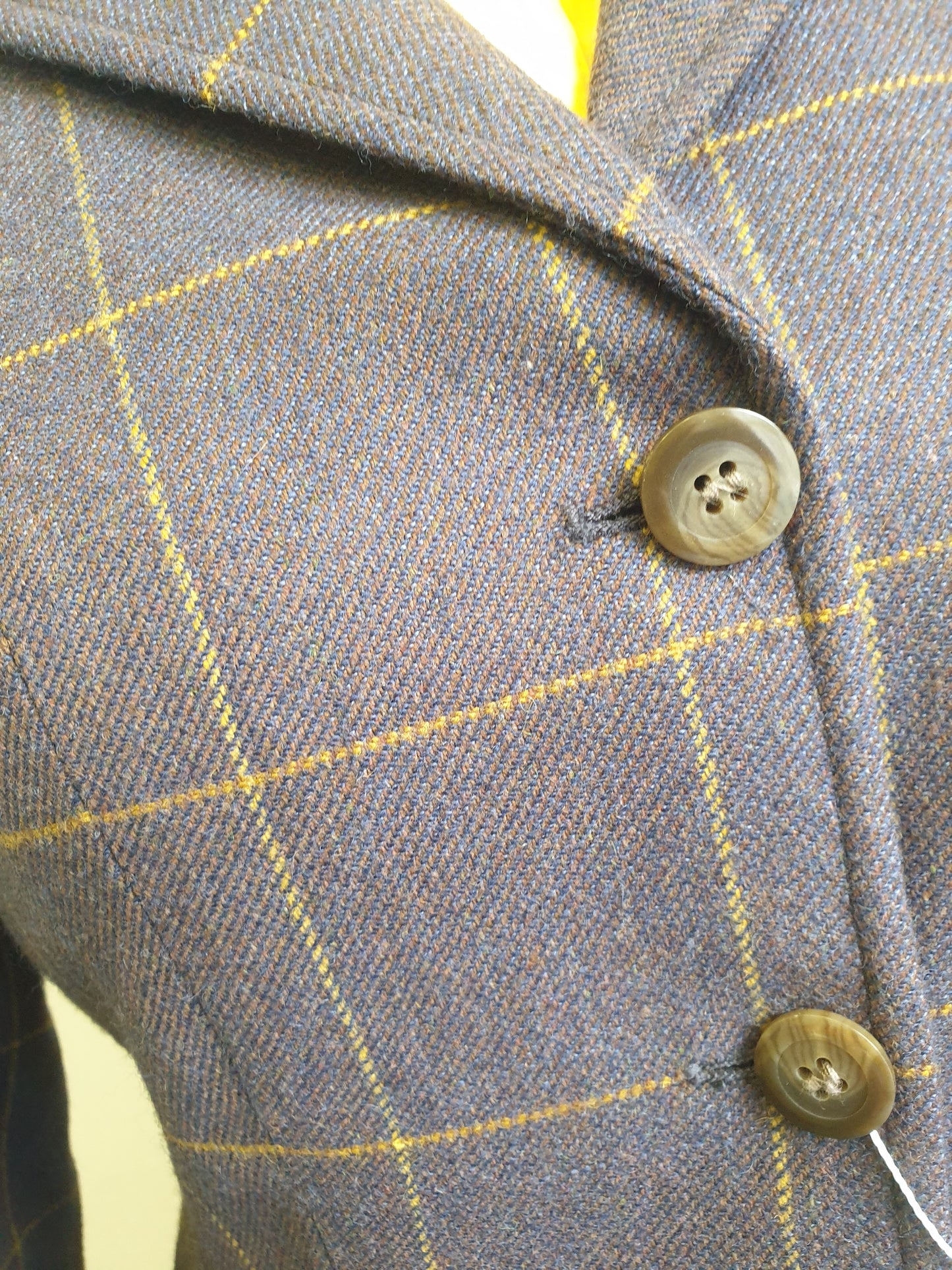 NEW caldene hickstead tweed jacket, size 12 (36"), violet