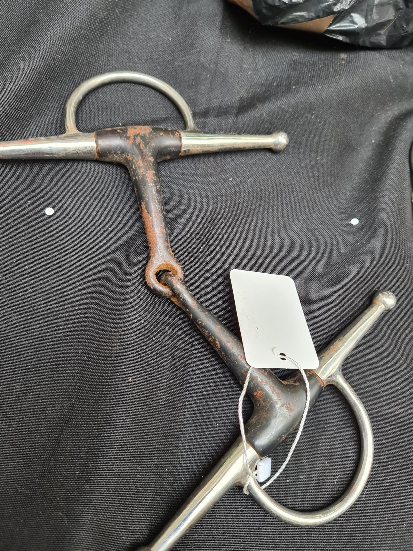 5" Fulmur snaffle sweet iron bit