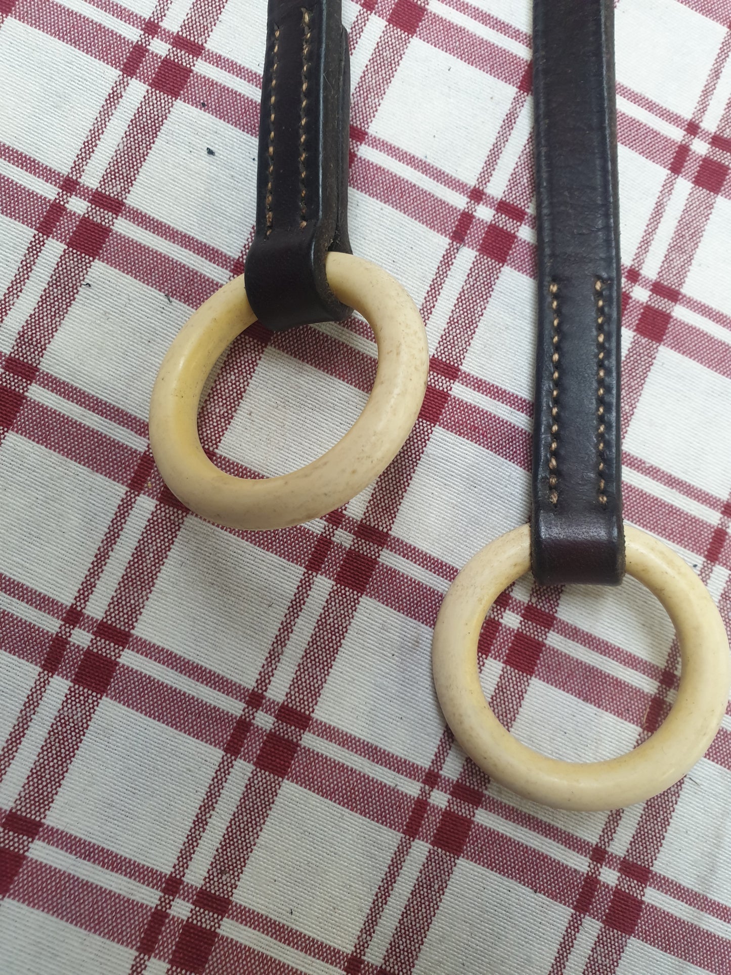 Sabre martingale attachment size full, brown leather FREE POSTAGE *