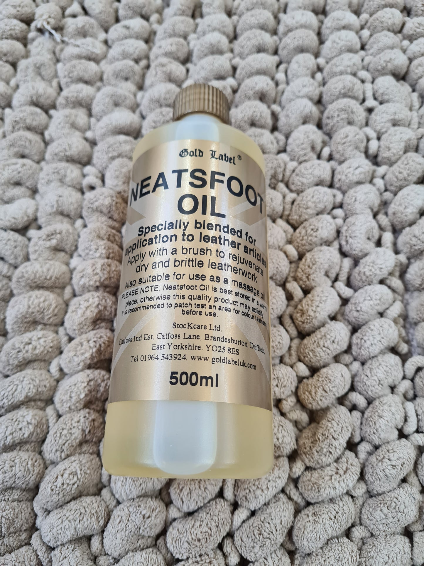 New gold label neatsfoot oil 500ml
