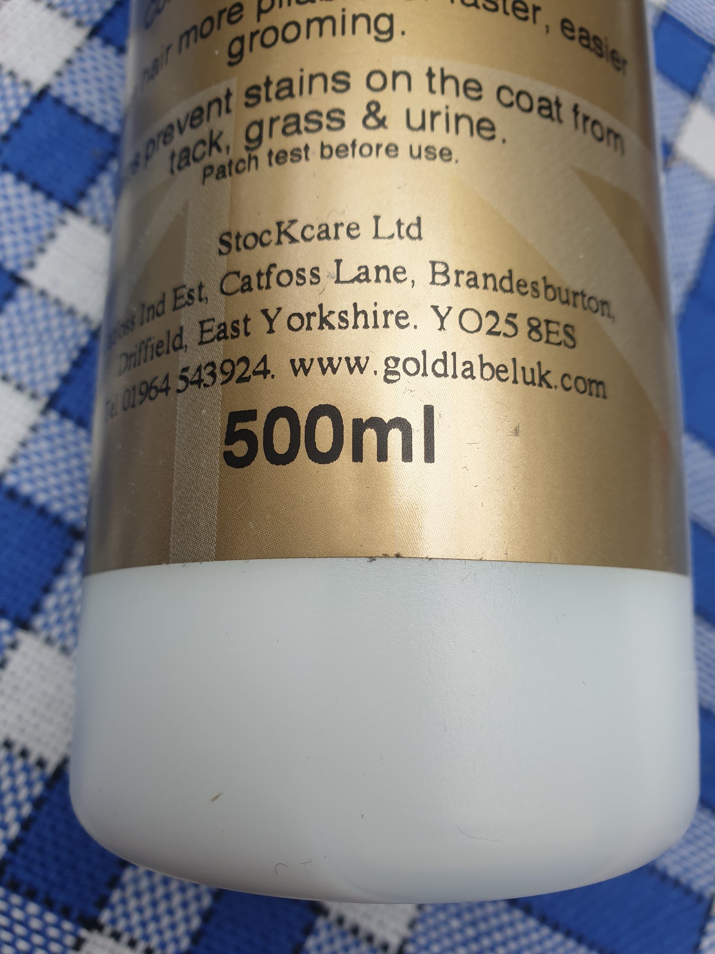 Gold label Equigloss with citronella 500ml