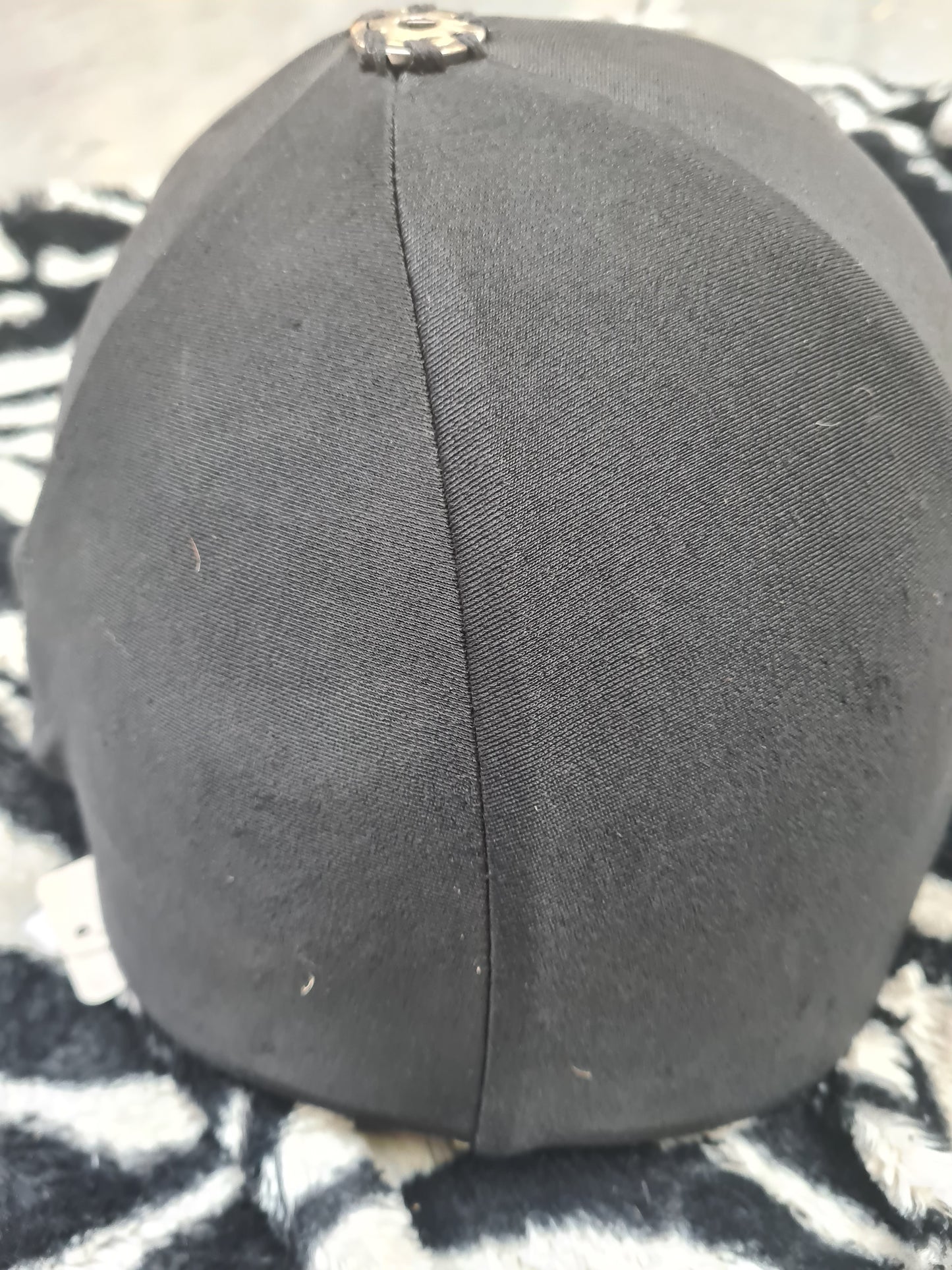 Used shires black hat silk cover