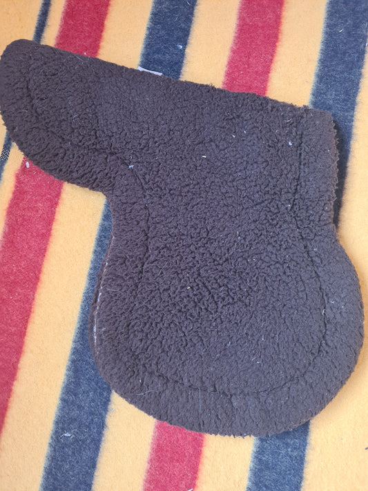 Brown  Du Pont orion pony padded fleece numnah FREE POSTAGE *