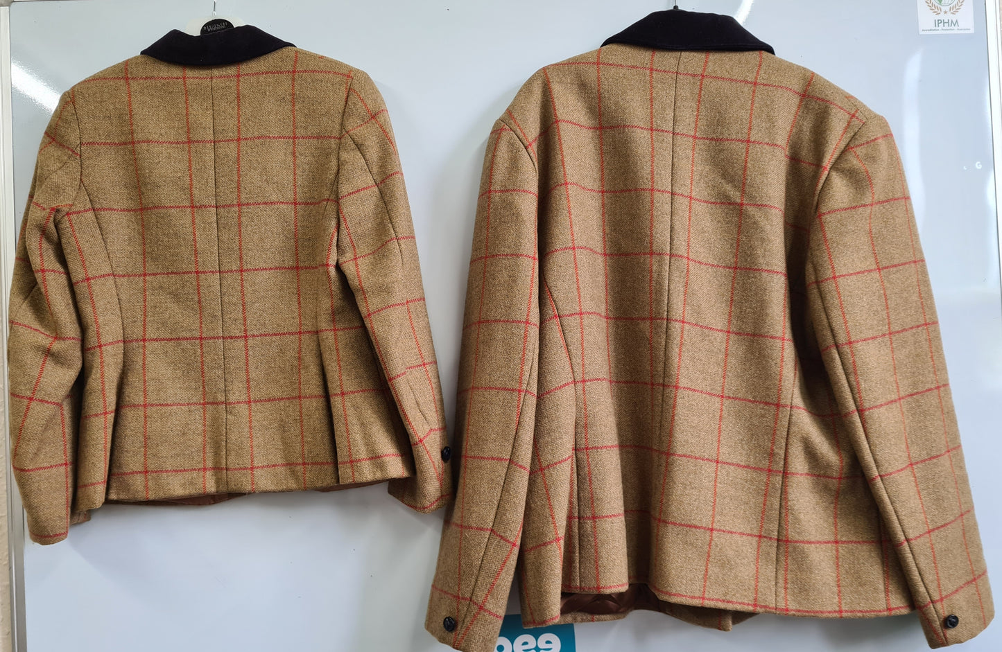 Foxley 100% wool Lead rein show jacket set ladies size 18and childs size 27"