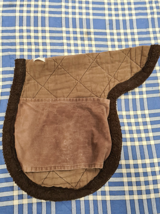 Polly products numnah size full brown