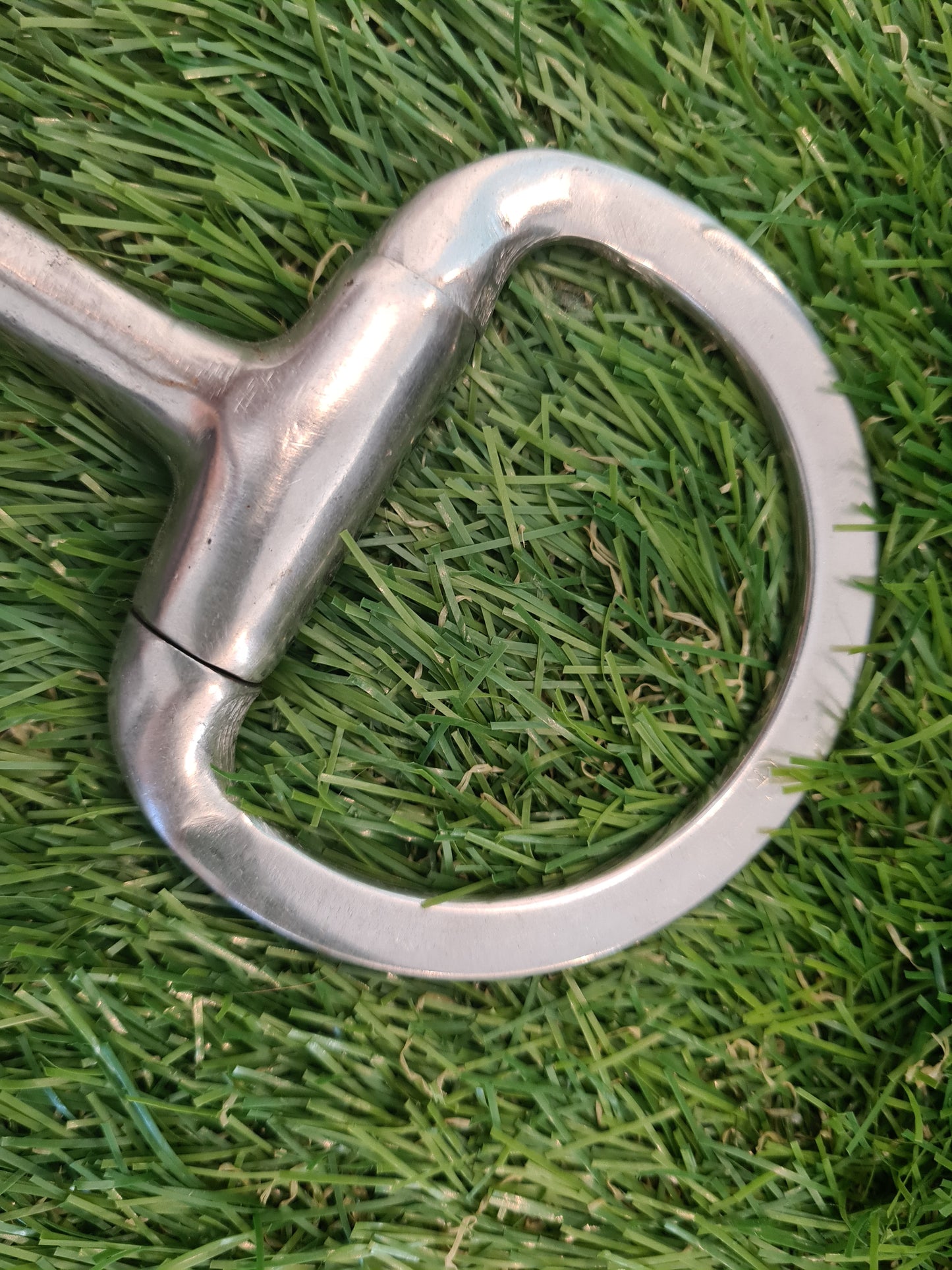 Eggbutt Saffle with French Link 5"