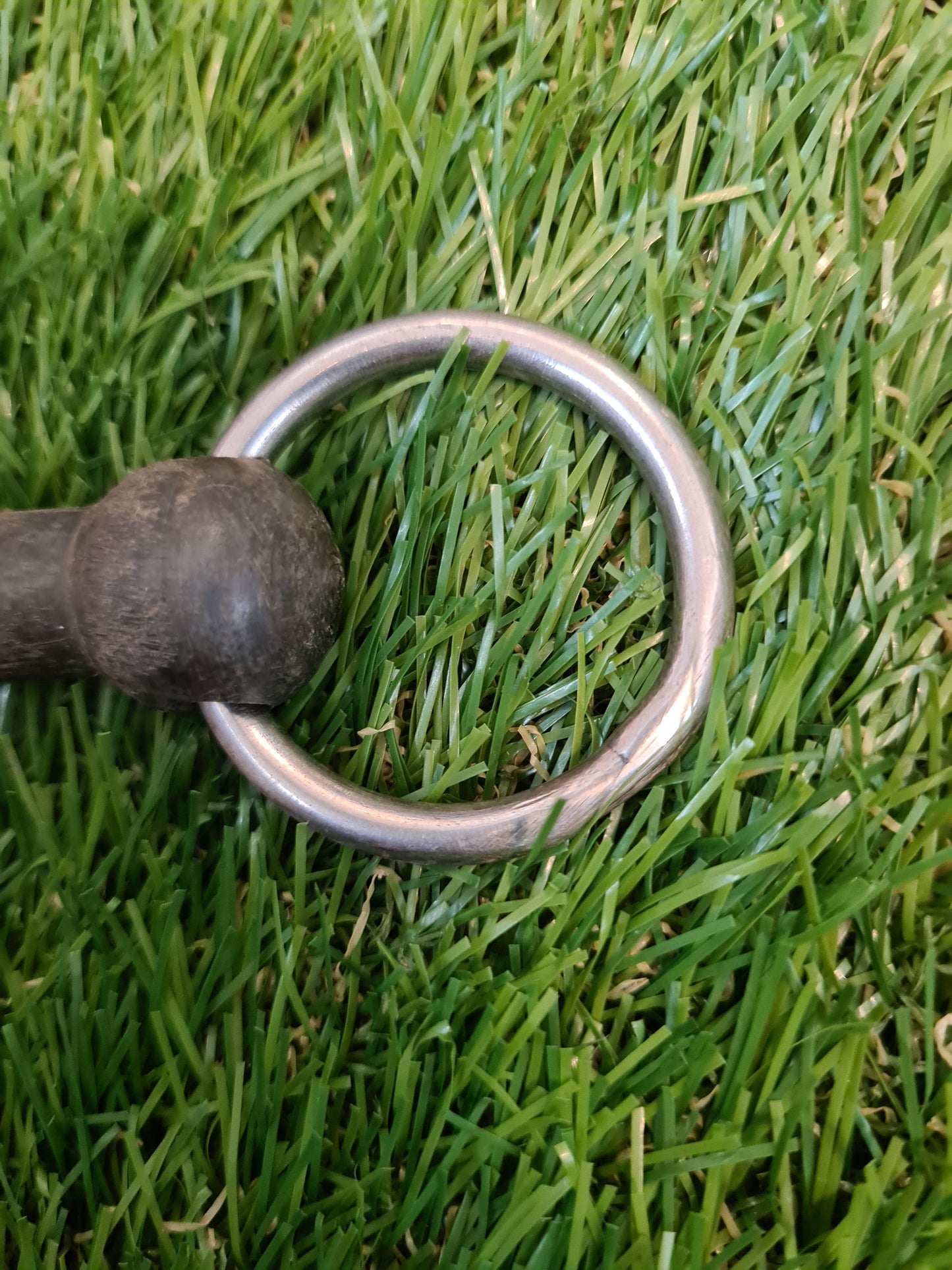 3 3/4" showing bit, black with silver rings