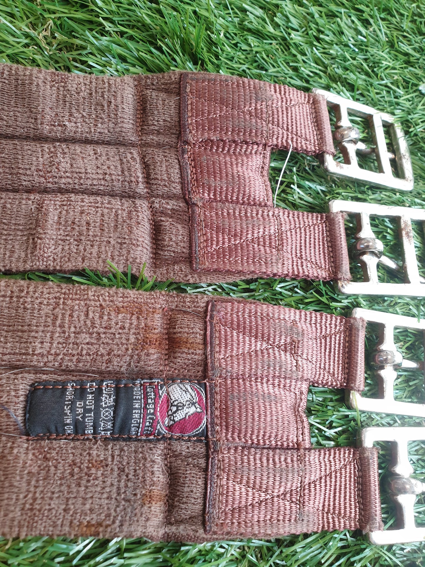 48” brown cotton cottage craft girth