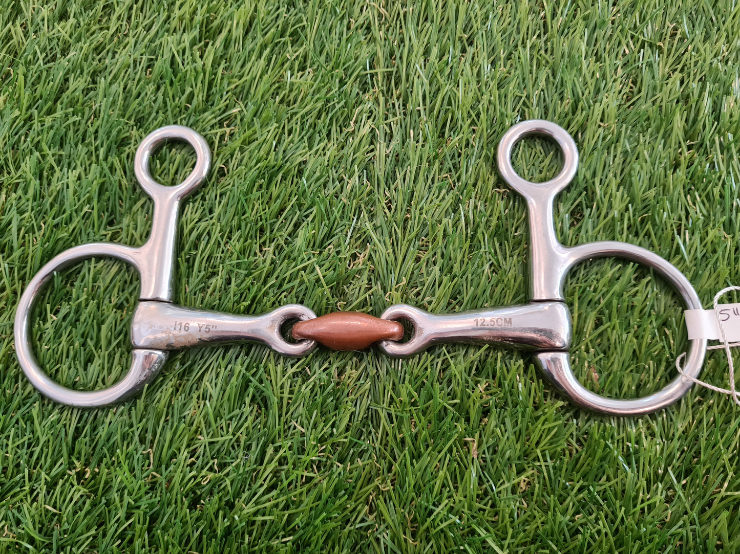 Used 5" Hanging Cheek with Copper Lozenge