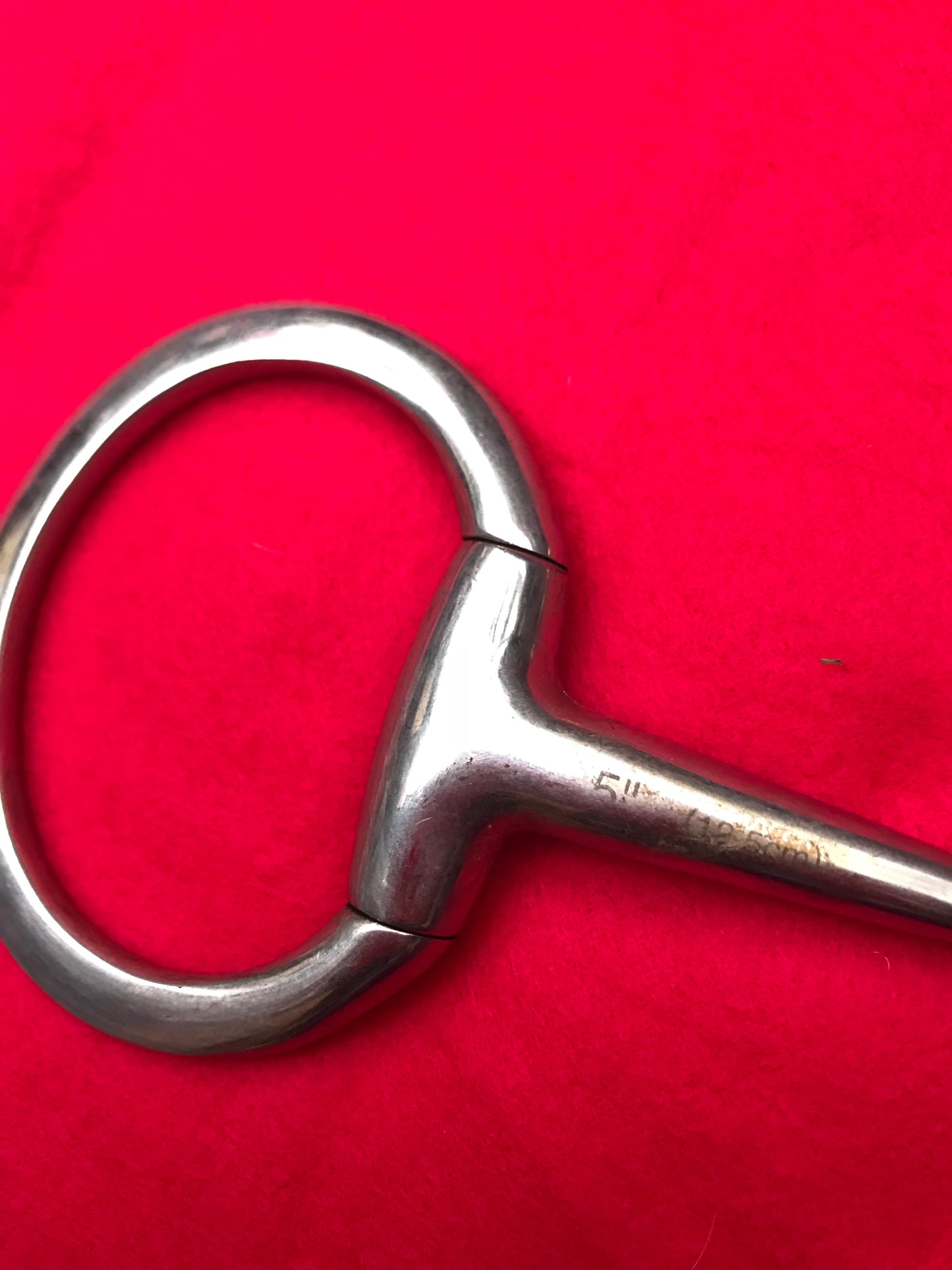 5” eggbutt snaffle