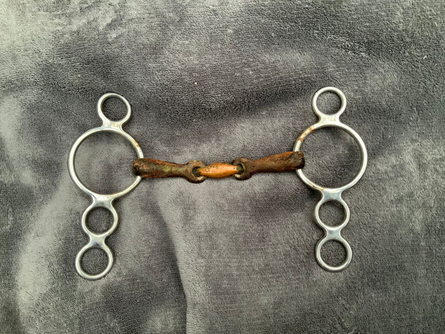 5” 4 ring sweet iron dutch gag