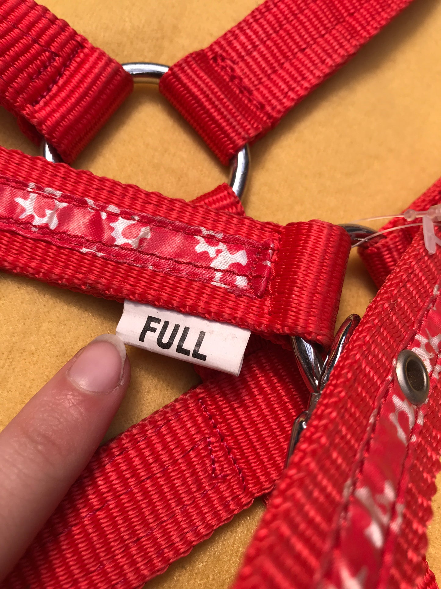 New HKM red head collar full size