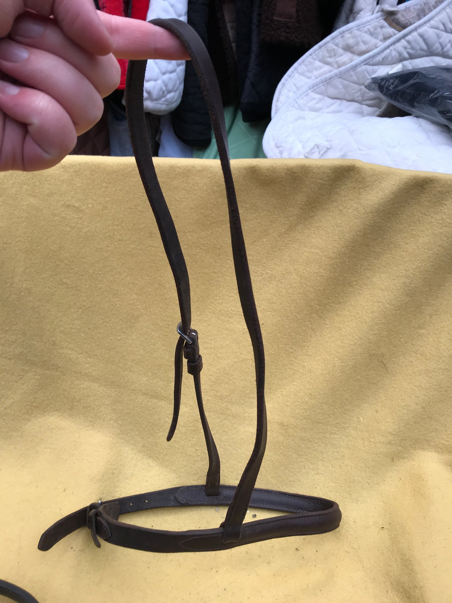 Brown pony nose band FULL SIZE