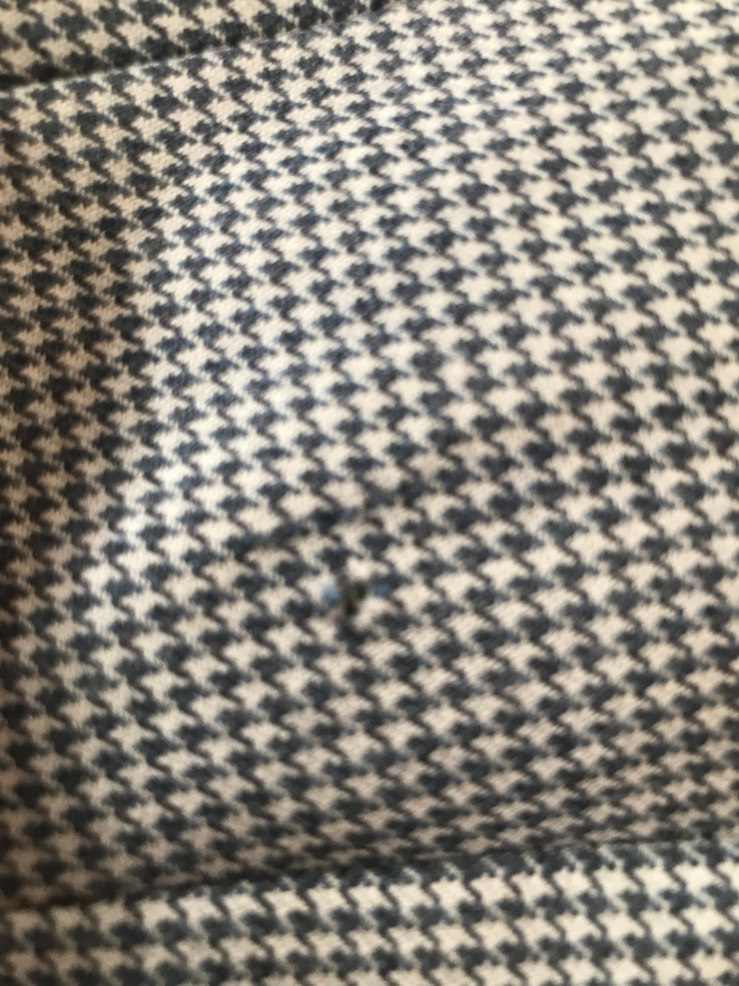 Caldene blue dogtooth show jacket size 12 (36)