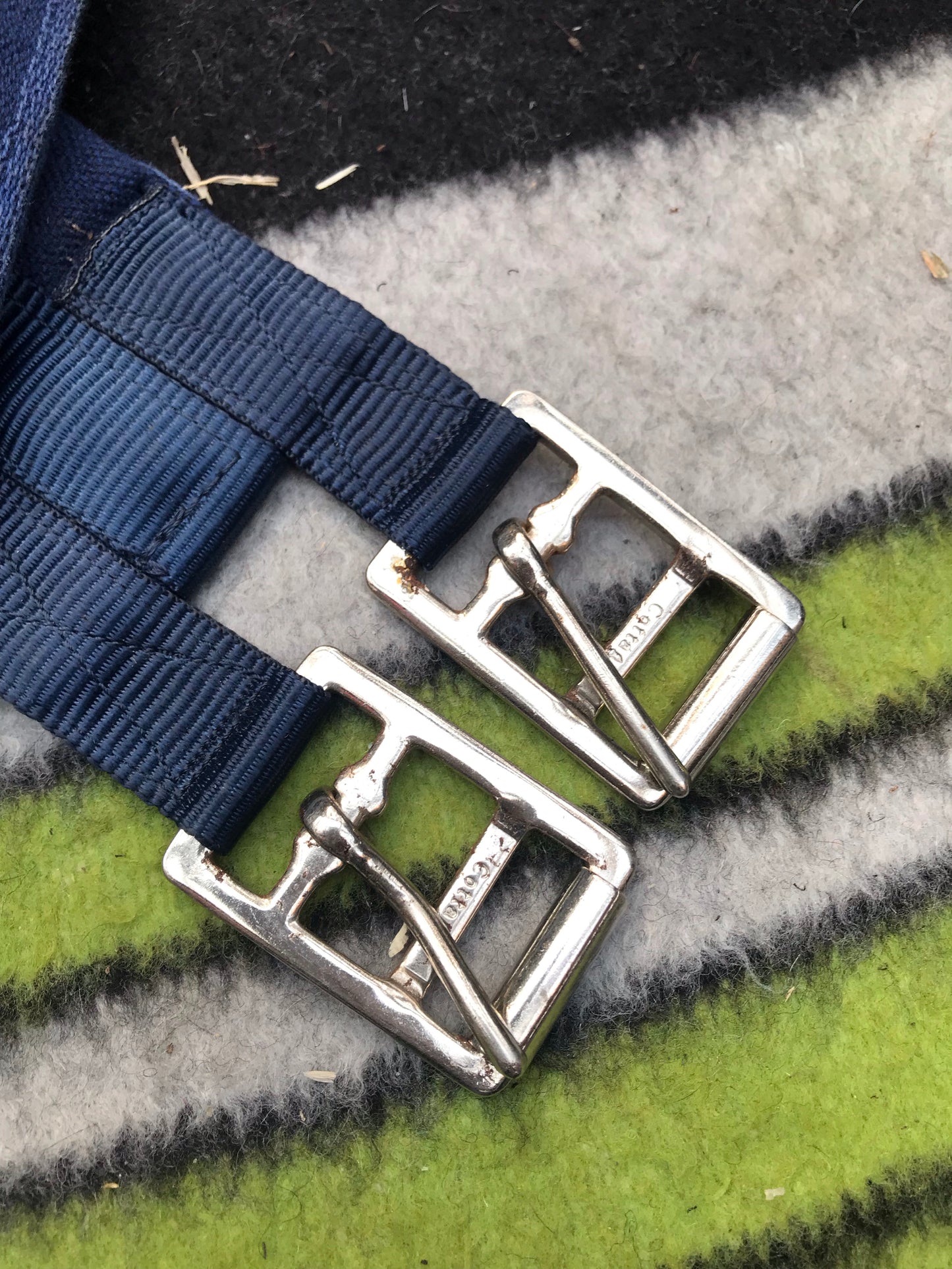 cottage craft 57” cotton girth navy