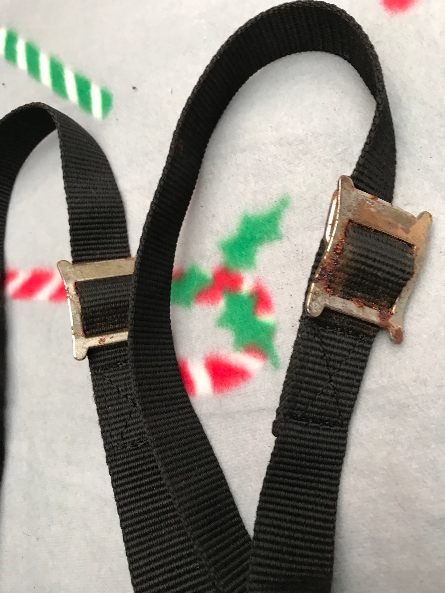 Black elasticated side reins size full FREE POSTAGE