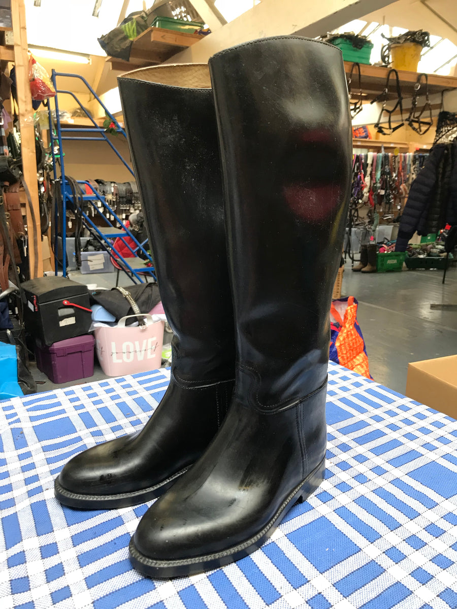 Mens black outlet riding boots