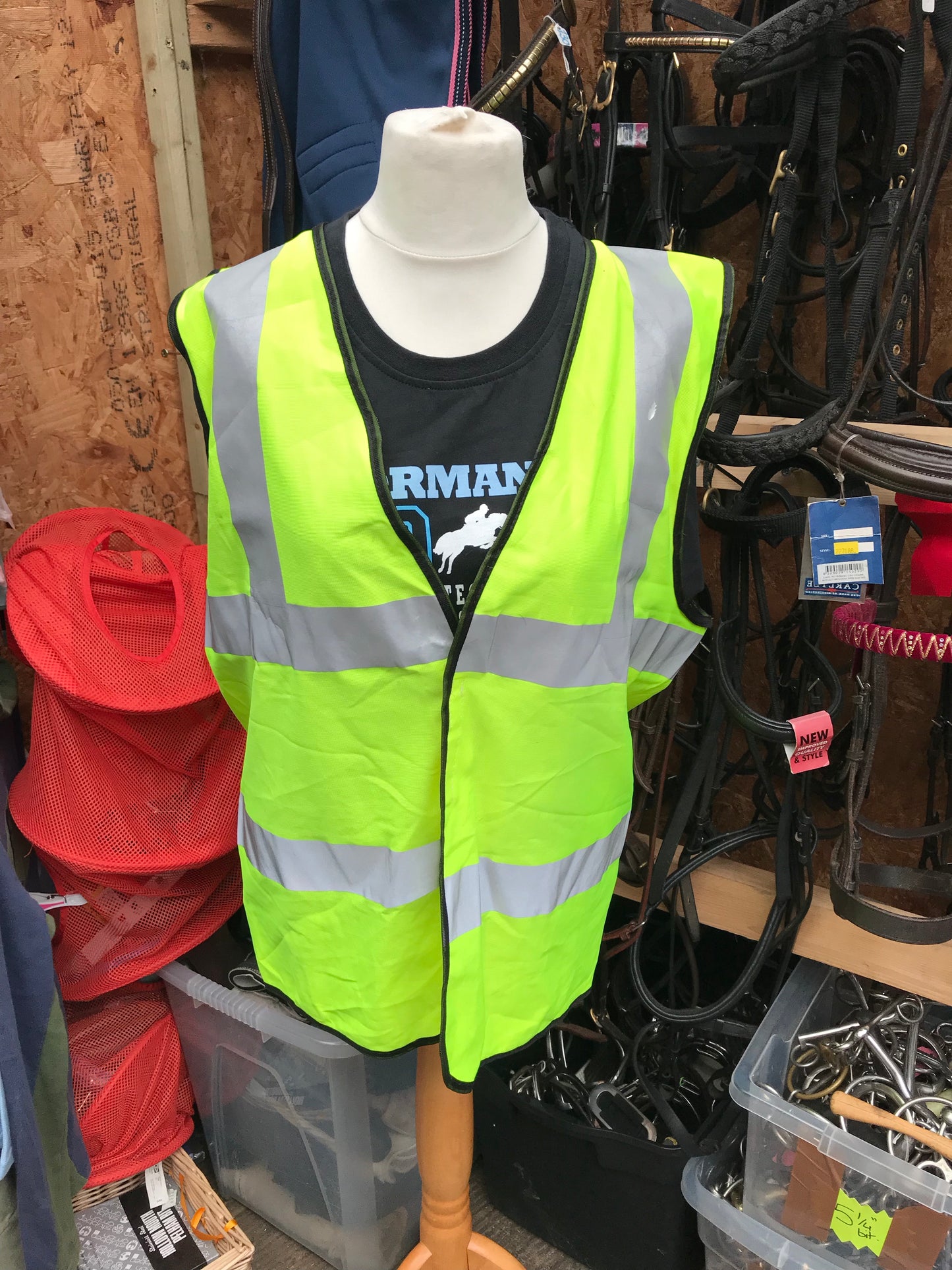 Yellow M/L HI-VIS vest