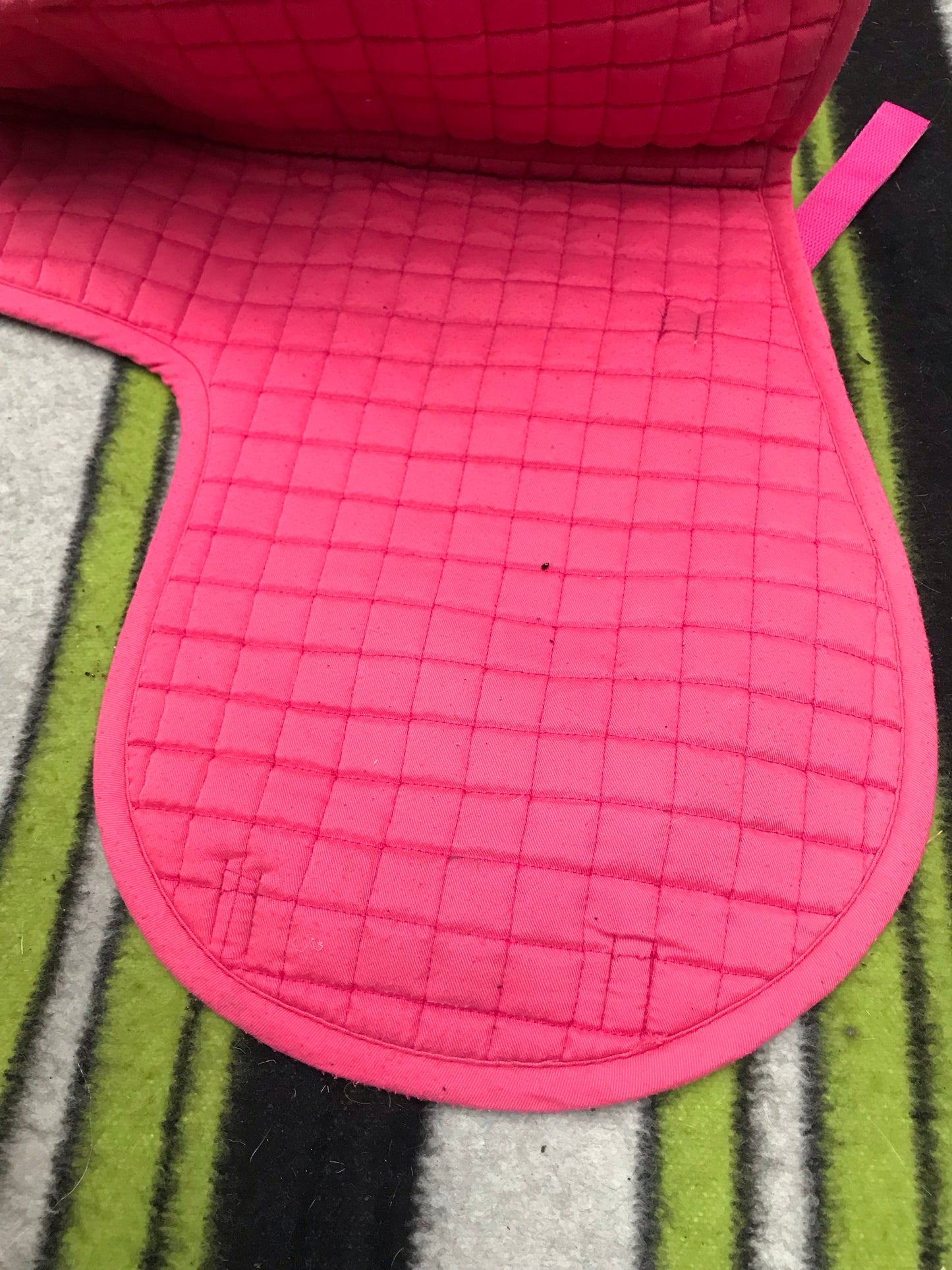 requisite pink numnah small pony size