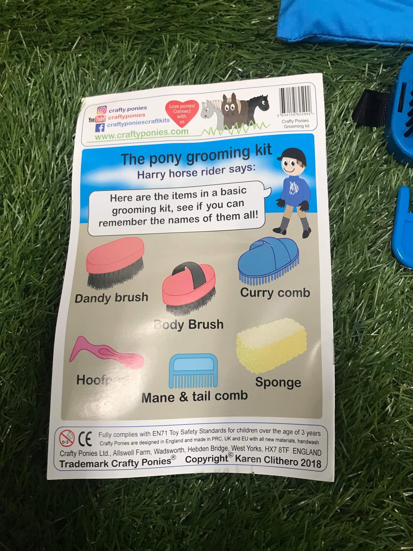 New crafty ponies grooming set