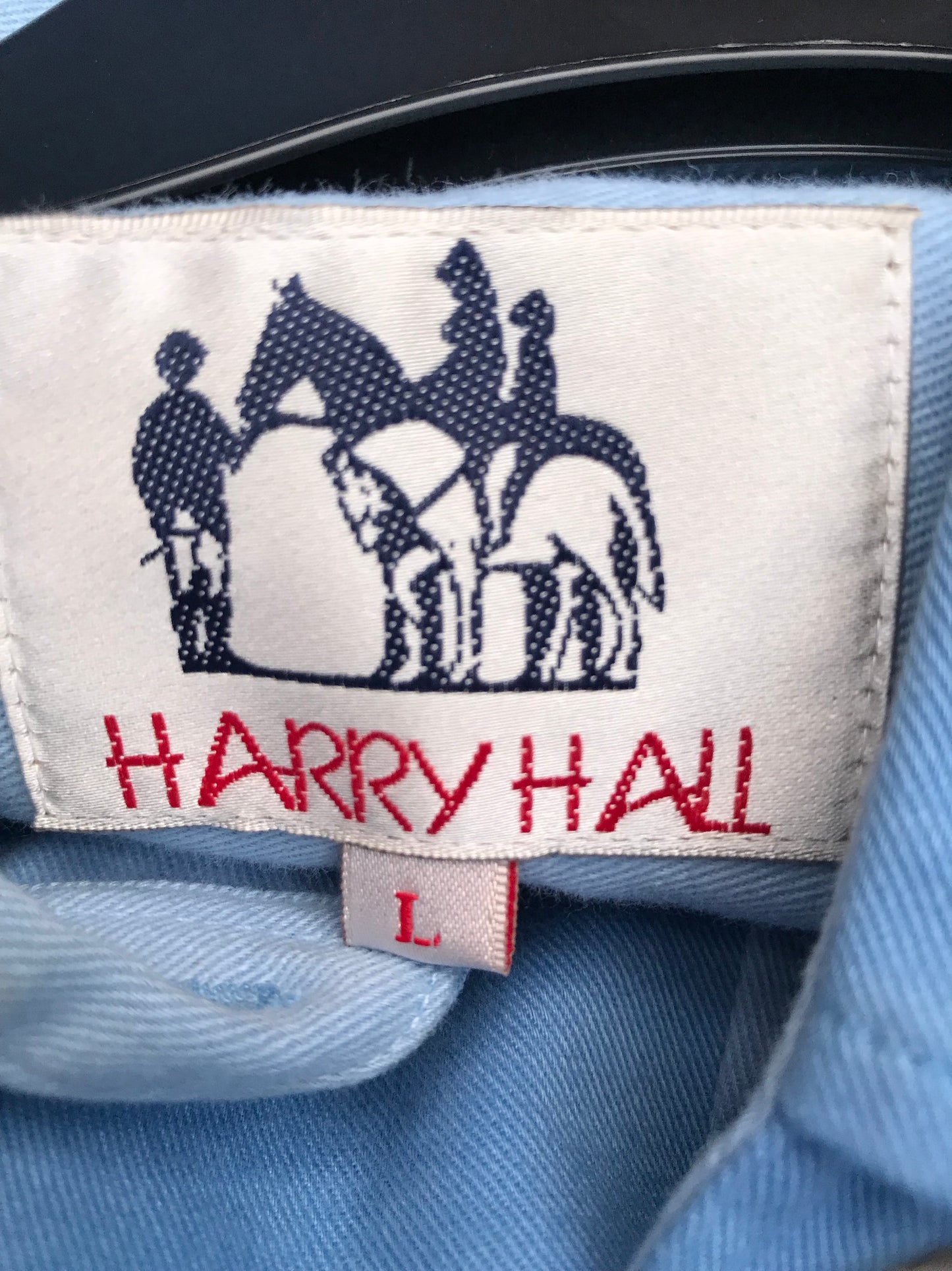 New harry hall shirt size L FREE POSTAGE