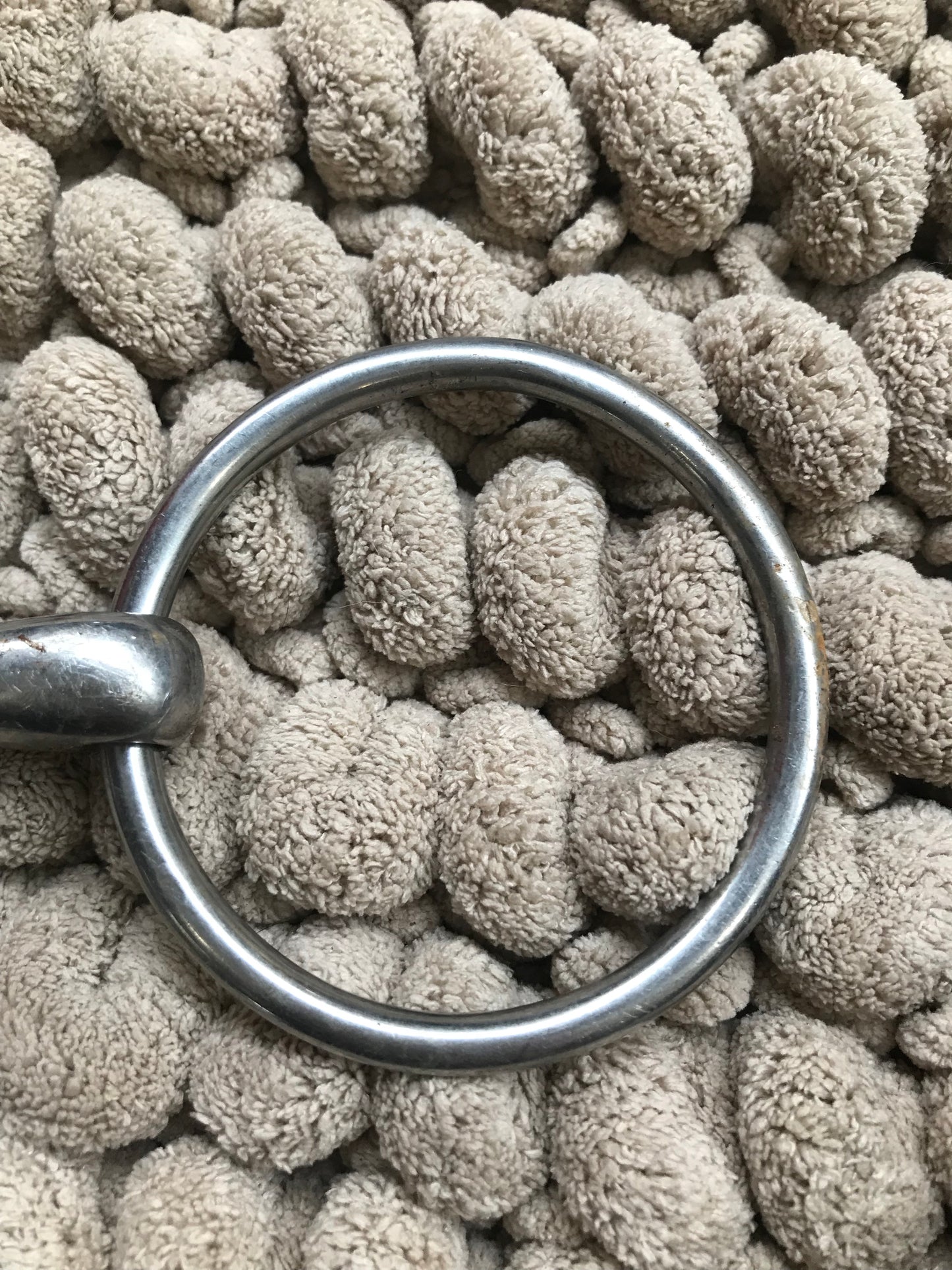 5” loose ring snaffle with lozenge