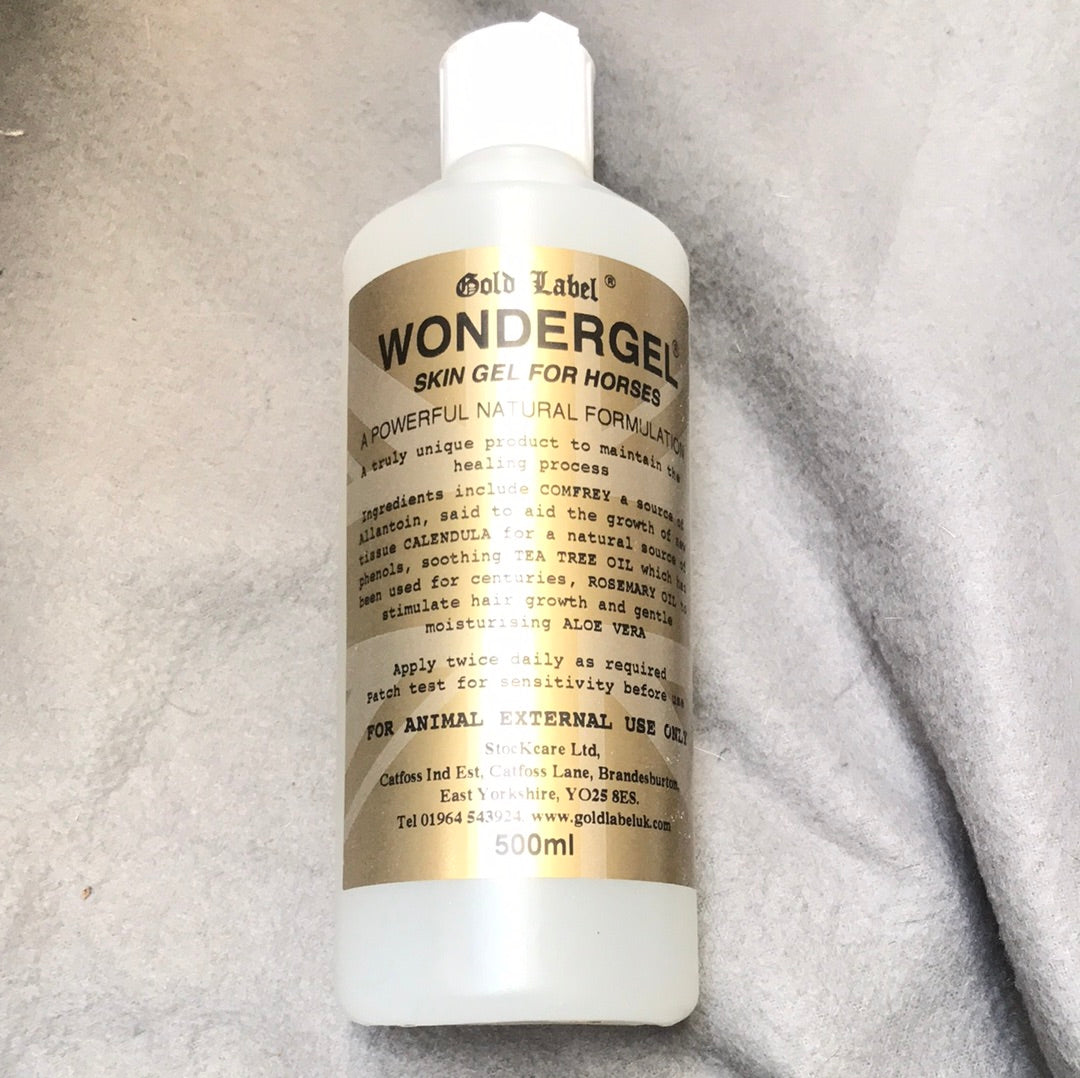 New gold label wondergel or wondergel spray 500ml