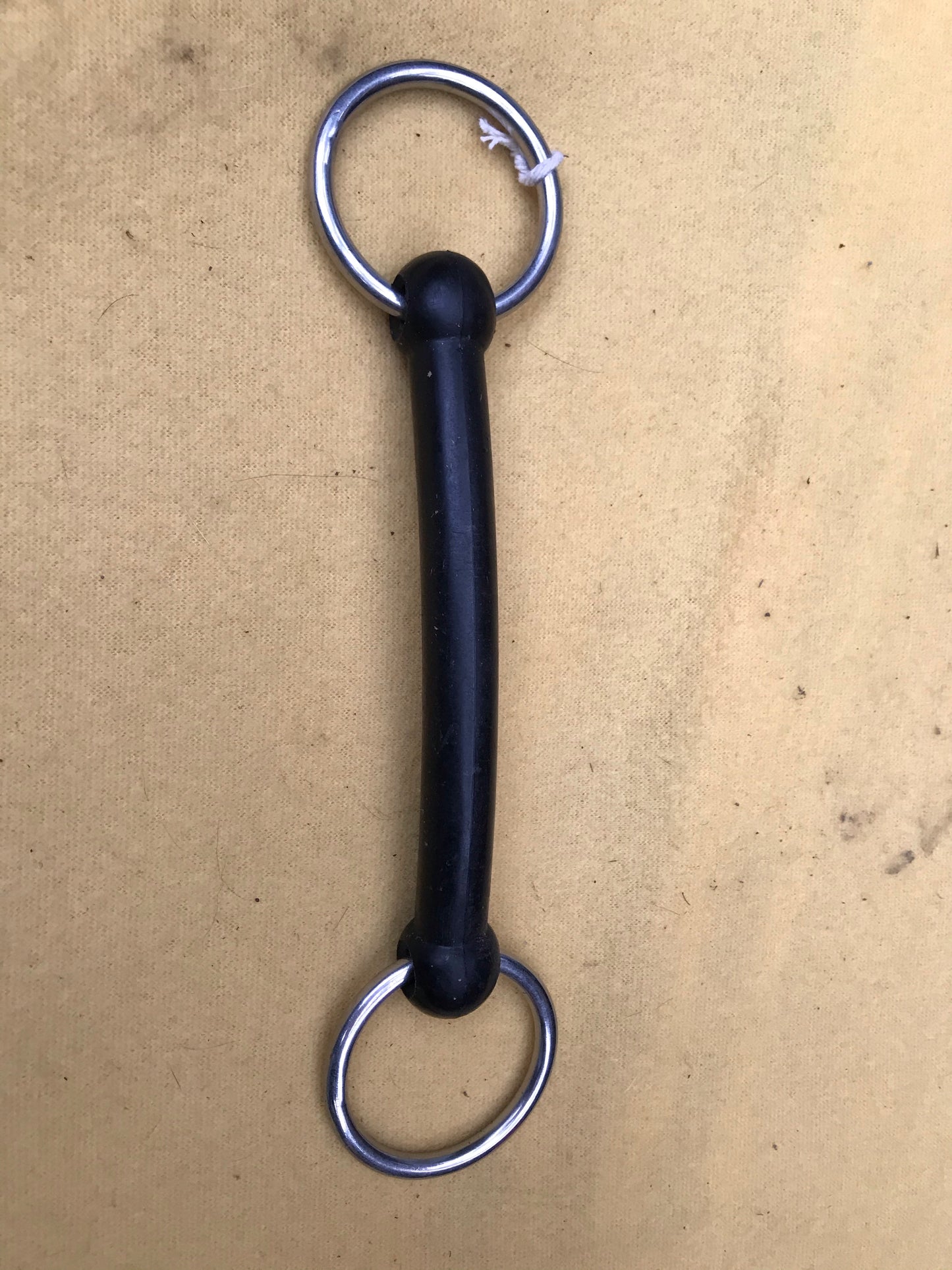 5” Loose ring rubber straight bar bit